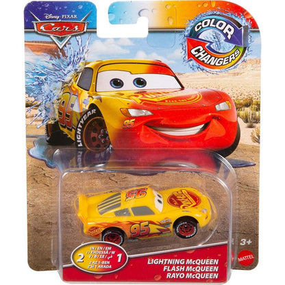 Disney Pixar Cars Color Changers Lightning McQueen, Scale 1:55