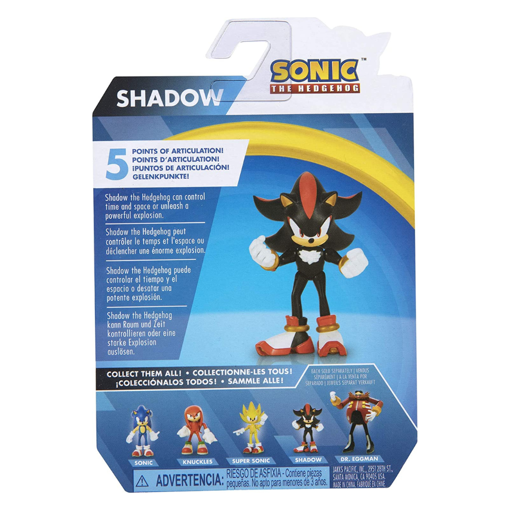 Super Shadow Sonic the Hedgehog Collectible Action Figure 2.5
