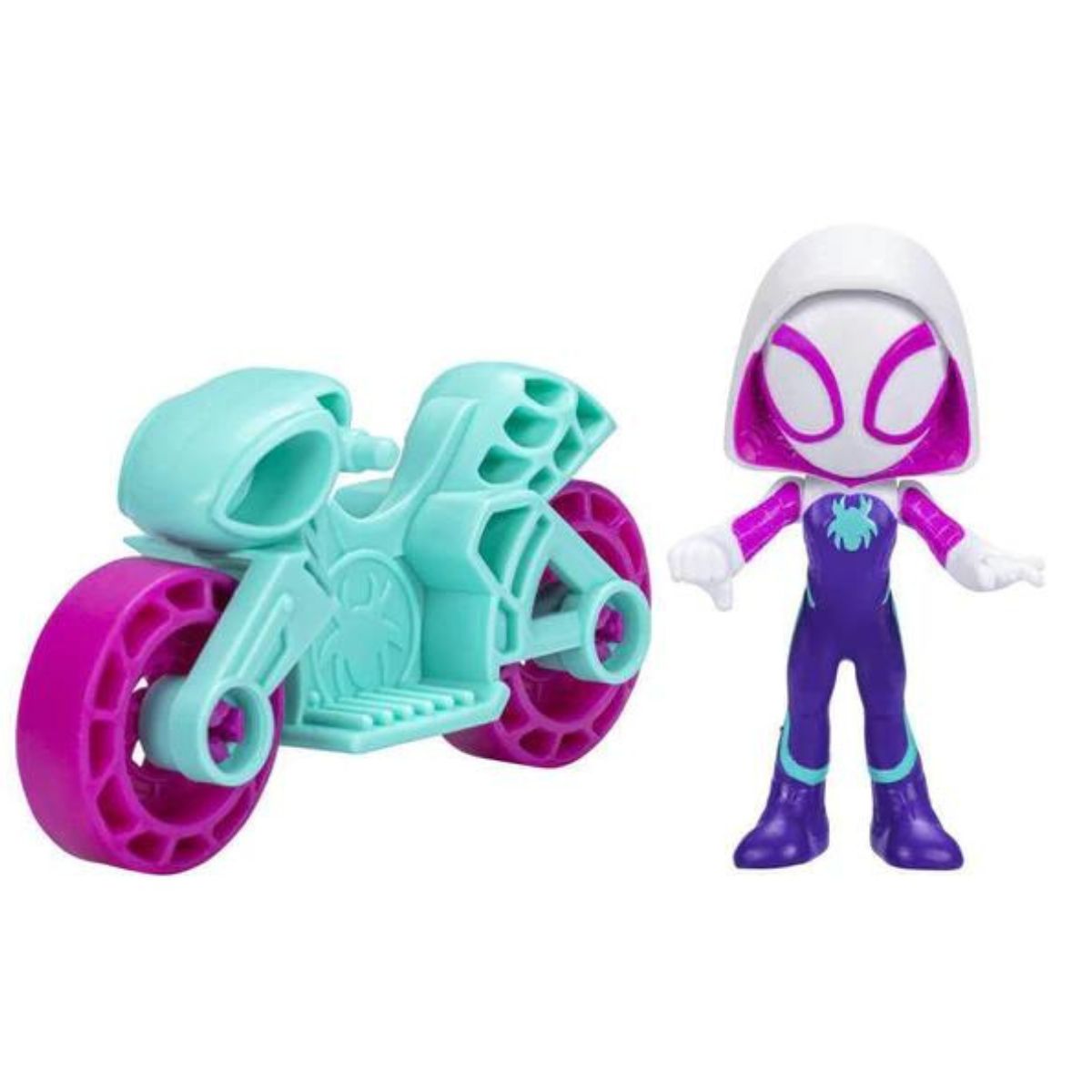 Marvel Spidey and His Amazing Friends Ghost-Spider Vehicle & 2.5" Inch Action Figure