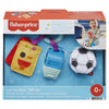 Fisher-Price Just for Kicks Gift Set, 3 Soccer-Themed Infant Activity Toys for Newborn Babies from Birth & Up