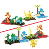 MEGA Pokemon Building Toy Kit Kanto Region Team with 4 Figures (130 Pieces)