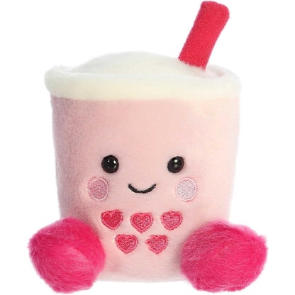 Aurora® Palm Pals™ Tangy Heart Boba™ 5 Inch Stuffed Animal Plush Toy # 1-189 Seasonal