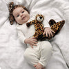 Teddykompaniet Wild Leopard Security Blanket, Soft Plush