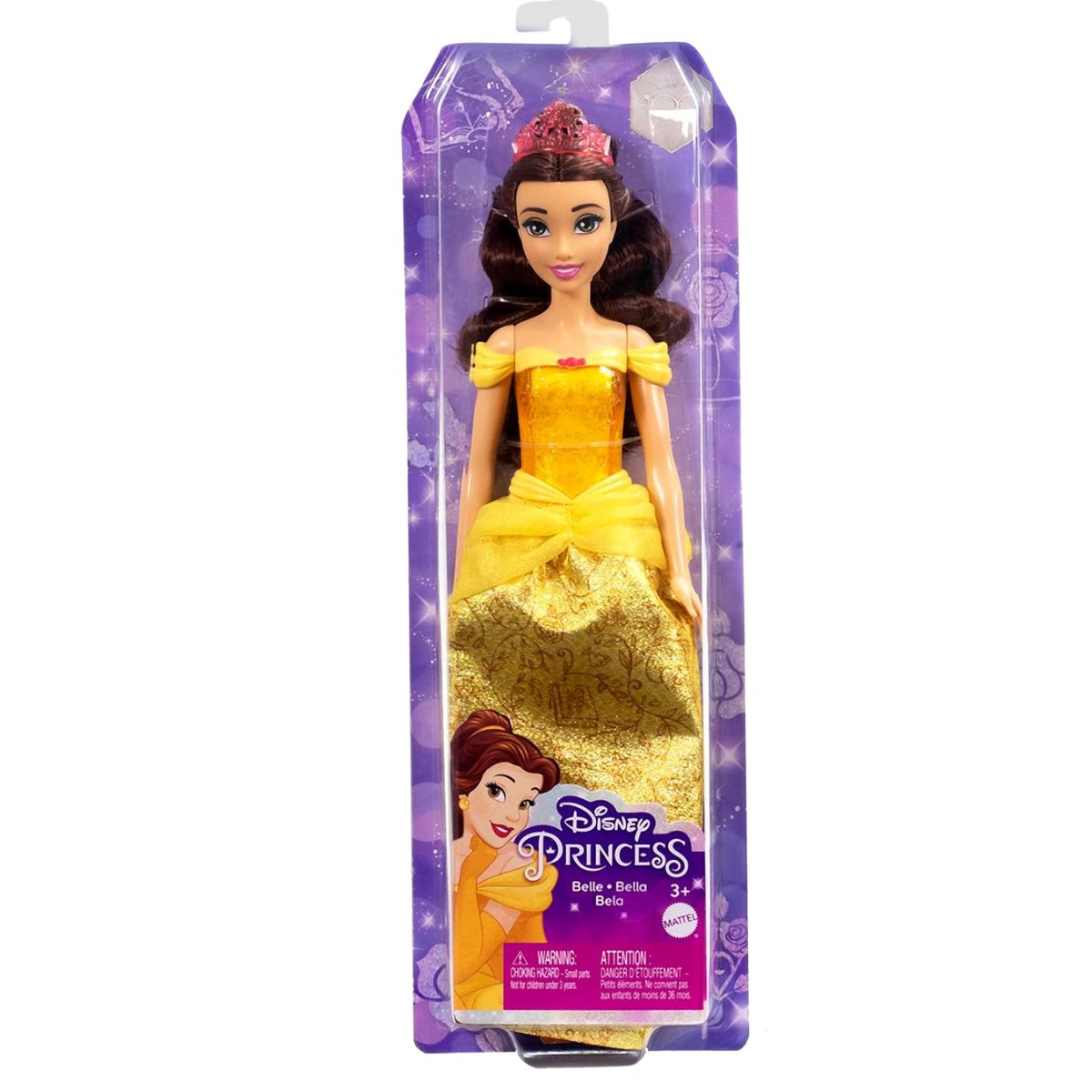 Mattel Disney Princess Beauty and the Beast Fashion Doll, Belle
