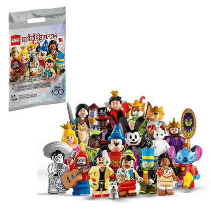 LEGO® Minifigures Disney 100 71038 Building Toy Set (1 of 12 to Collect)