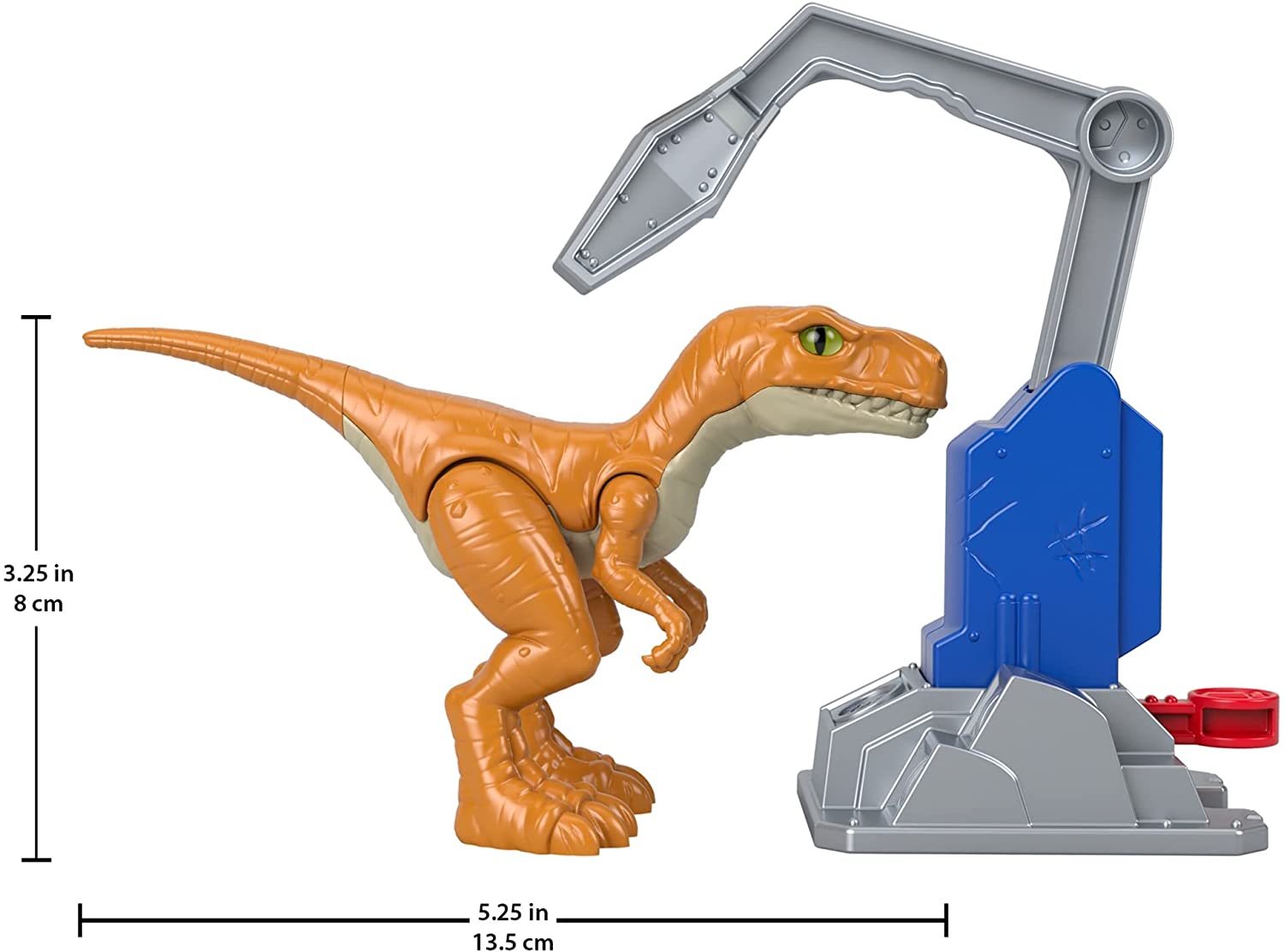 Fisher-Price Imaginext Jurassic World Atrociraptor 'Tiger' Dinosaur Figure