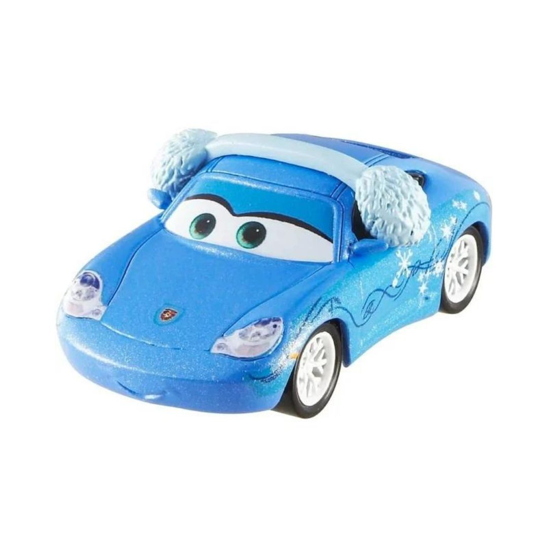 Disney Pixar Cars Wintertime Cruisers Scale 1:55 Die-Cast Car Vehicle, Sally