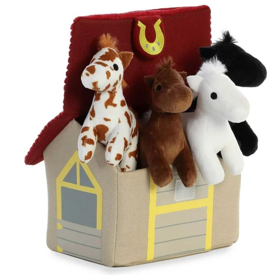 ebba™ Baby Talk™ My Stable™ 8 Inch Stuffed Activity Carrier Toy