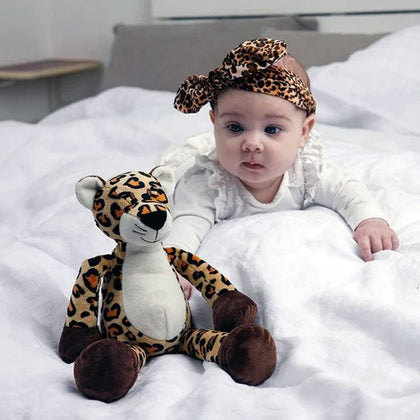 Teddykompaniet Diinglisar Stuffed Animal Large Leopard Soft Plush Toy