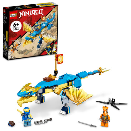 LEGO® NINJAGO Jay’s Thunder Dragon EVO 71760 (140 Pieces)