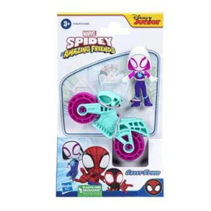 Marvel Spidey and His Amazing Friends Ghost-Spider Vehicle & 2.5" Inch Action Figure