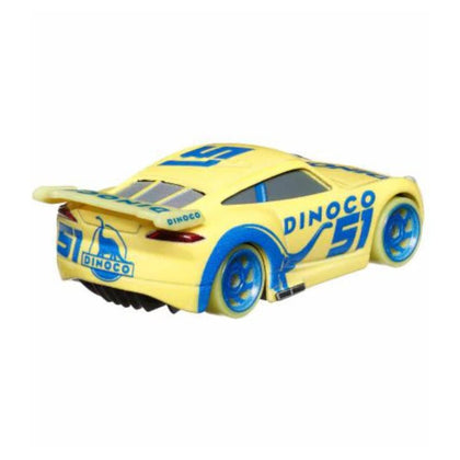 Disney Pixar Cars Glow Racers - Dinoco Cruz Ramirez - Cars Metal