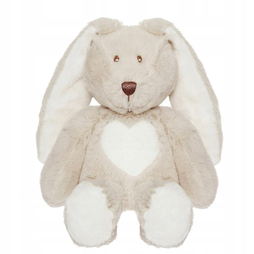 Teddykompaniet Teddy Cream Bunny, 10-Inch Plush Grey