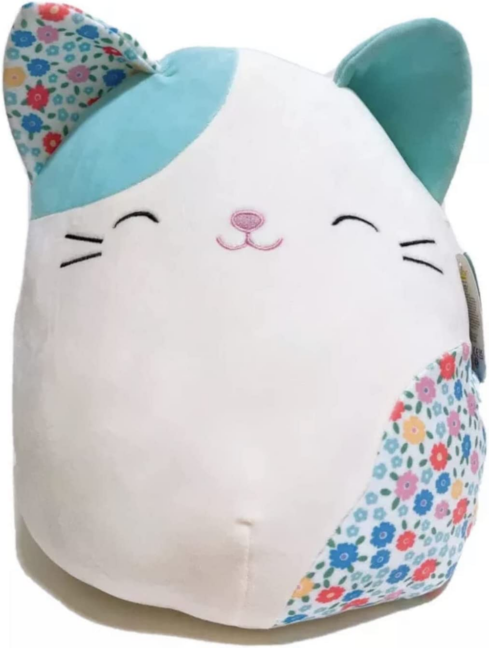 Squishmallows Official Kellytoy Spring Squad 8-Inch Kesla the Floral Cat Plush Toy S8-#1073