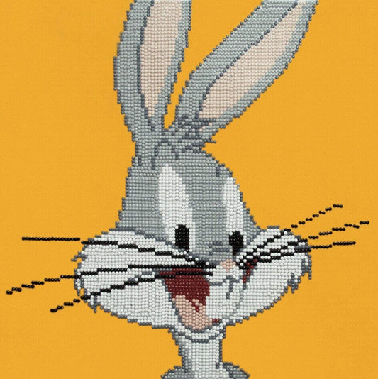 DIAMOND DOTZ Looney Tunes Bugs Bunny Diamond Art Painting Kit 12.6"x12.6"
