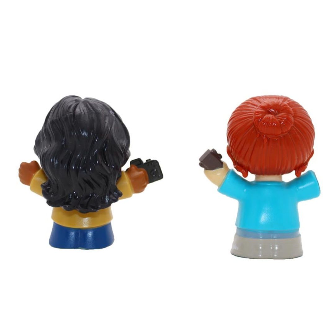 Fisher-Price Little People 2 Pack Action Toy Figure, Photographer and Guitarist