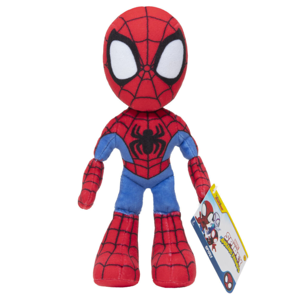 Marvel Spidey and His Amazing Friends 8 Inch Stuffed Animal Plush Toy, Spidey