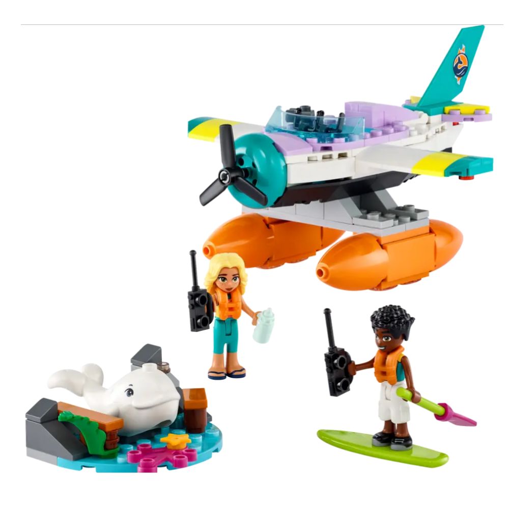 LEGO® Friends Sea Rescue Plane Building Toy Set 41752, 203 Pieces