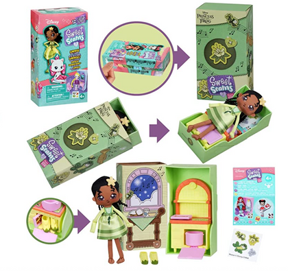 Disney Sweet Seams Mystery Doll & Playset - Princess Tiana  (1 Pack)
