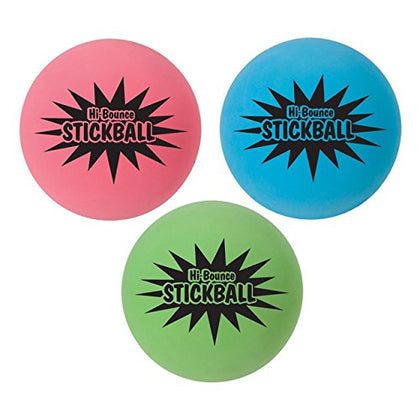 Toysmith Hi-Bounce Stickball (1 Piece - Colors May Vary)