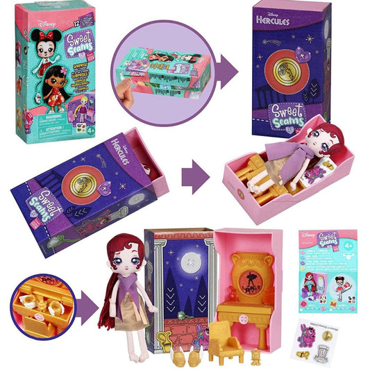 Disney Sweet Seams Mystery Doll & Playset - Hercules Megara (1 Pack)
