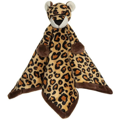 Teddykompaniet Wild Leopard Security Blanket, Soft Plush