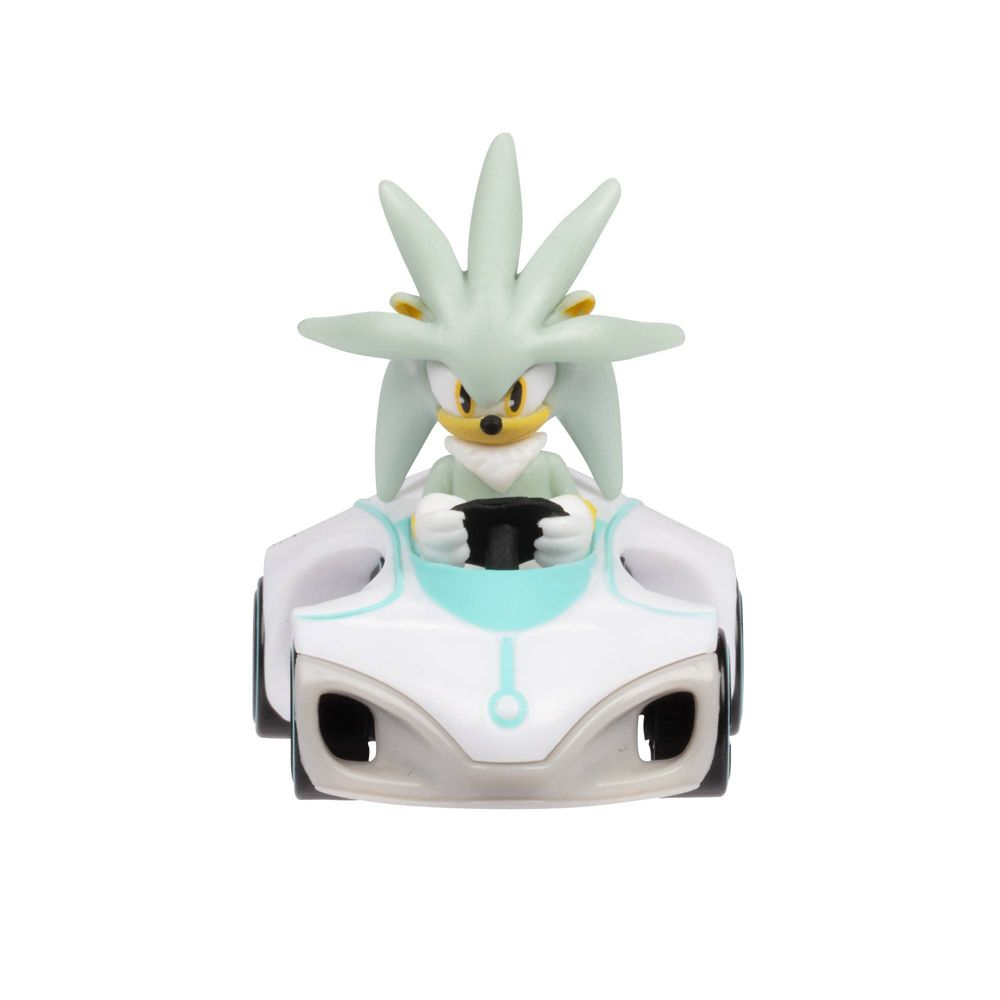 Sonic The Hedgehog Team Racing Silver the Hedgehog Lightron Die-Cast Vehicle