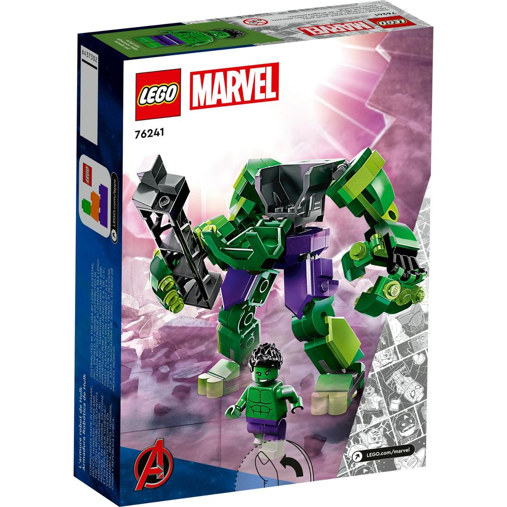LEGO® Marvel Hulk Mech Armor 76241 Building Toy (138 Pieces) FOR KIDDIES