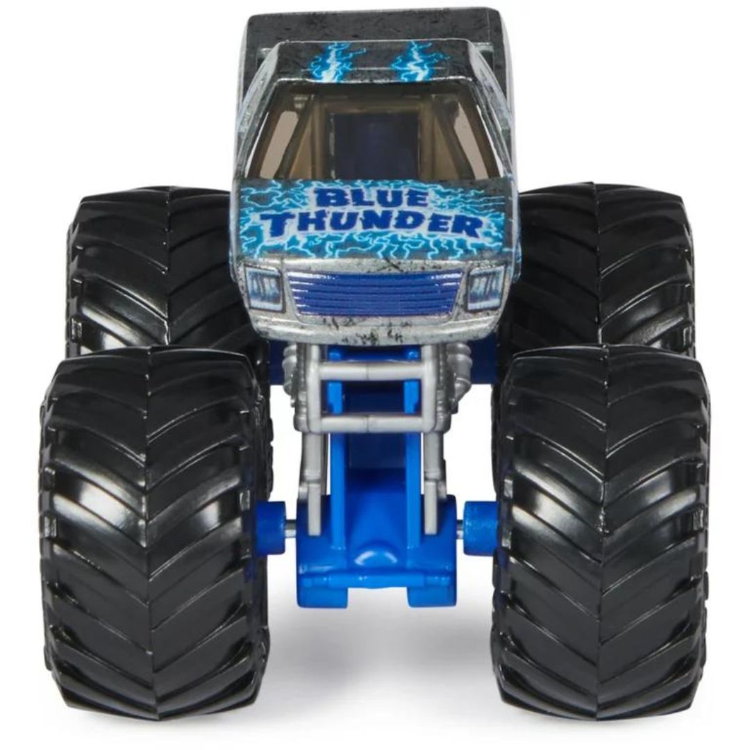 Monster Jam Monster Truck Blue Thunder - 1:64 Scale Toy Truck