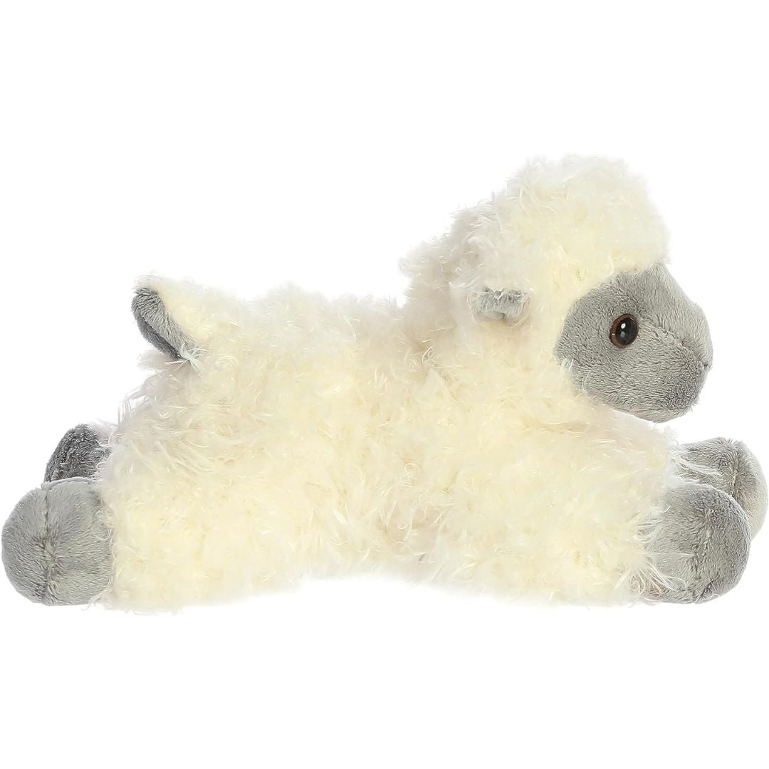 Aurora® Mini Flopsie™ Black Face Sheep 8 Inch Stuffed Animal Plush