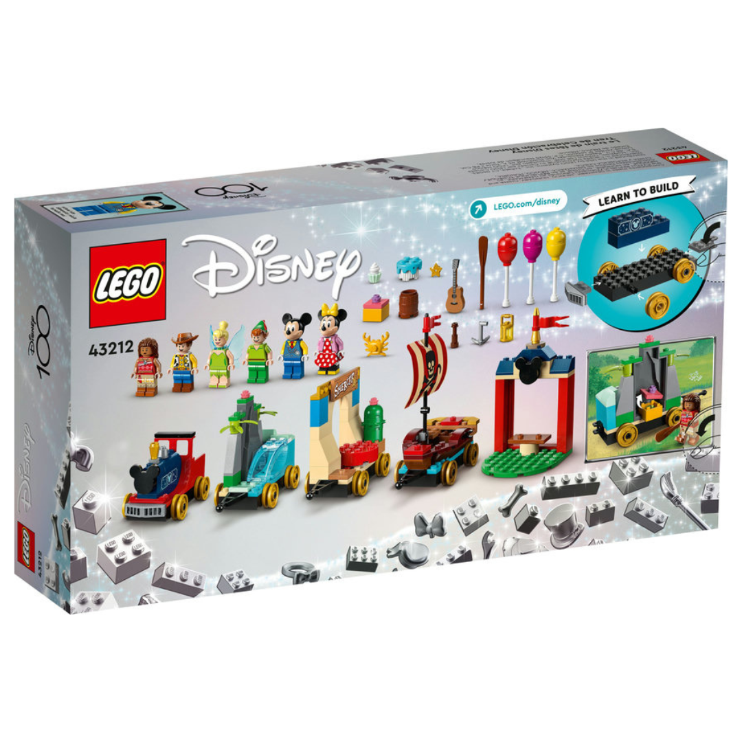 LEGO® Disney 100 Celebration Train 43212 Building Toy Kit, Ages 4+ (200 Pieces)