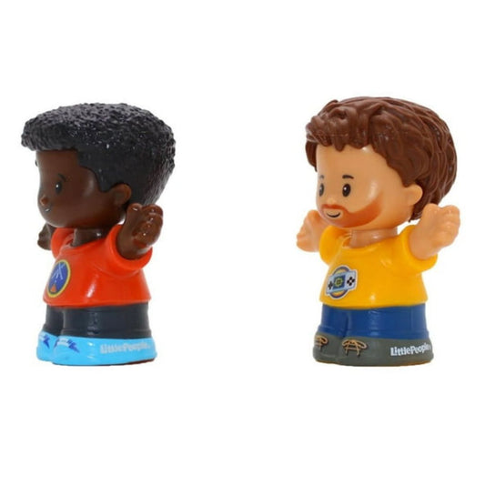 Fisher-Price Little People 2 Pack Action Figure Toy, Gamer Boys