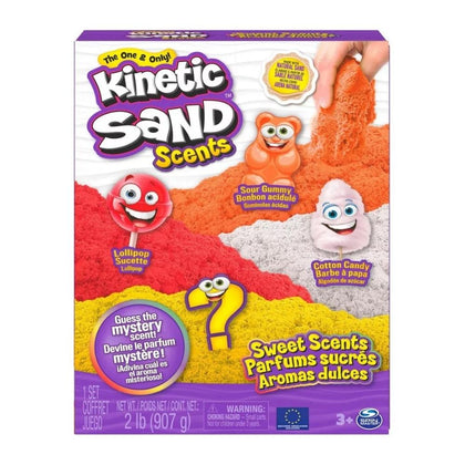 Kinetic Sand, Sweet Scents 4-Pack with 2lb of Scented Sand, for Kids Aged 6 and up