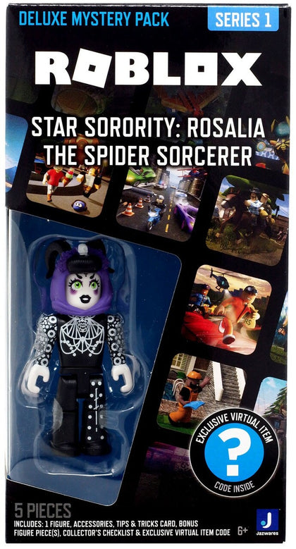 Roblox Series 1 Star Sorority: Rosalia The Spider Sorcerer 3-Inch Deluxe Mystery Pack