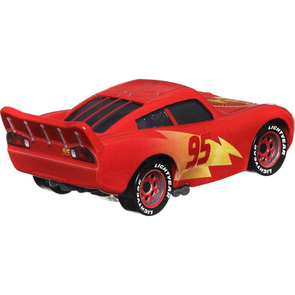 Disney Pixar Cars Character Road Trip Lightning McQueen Die-Cast Vehicle Car, Scale 1:55
