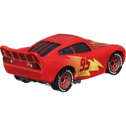 Disney Pixar Cars Character Road Trip Lightning McQueen Die-Cast Vehicle Car, Scale 1:55