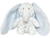 Teddykompaniet Big Ears 7-Inch Blue Polka-Dot Elephant Plush