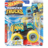 Hot Wheels Monster Trucks Will Trash It All (Blue & Yellow)Die-Cast Vehicle 1:64 Scale - Wheel Cool