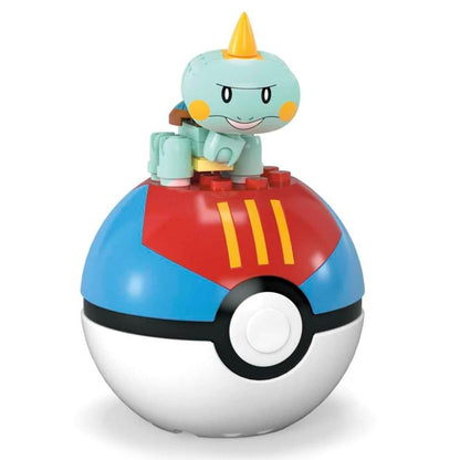 MEGA Pokemon Chewtle Action Figure Building Set with Poke Ball (22 pc)