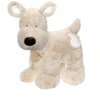 Teddykompaniet Teddy Cream XL 20-Inch Soft Plush Dog, Grey