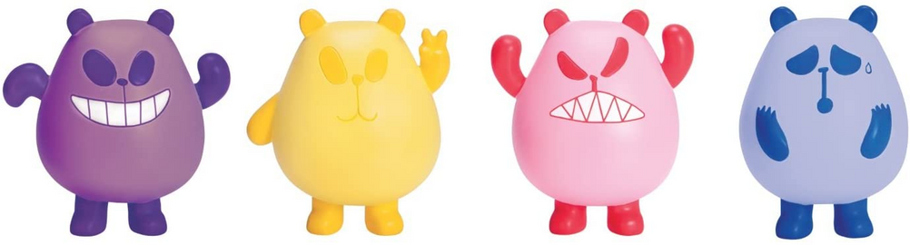 Panda-A-Panda Mood Figure 4 Pack