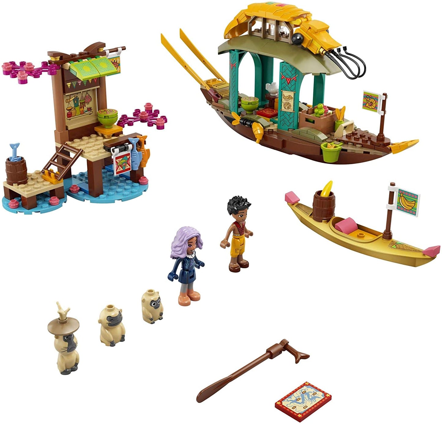 LEGO® Disney Raya and the Last Dragon Boun's Boat 43185