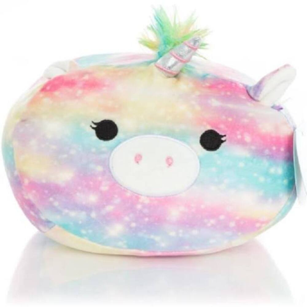 Squishmallows Official Kellytoy Stackable 8-Inch Prim the Rainbow Unicorn Plush Toy