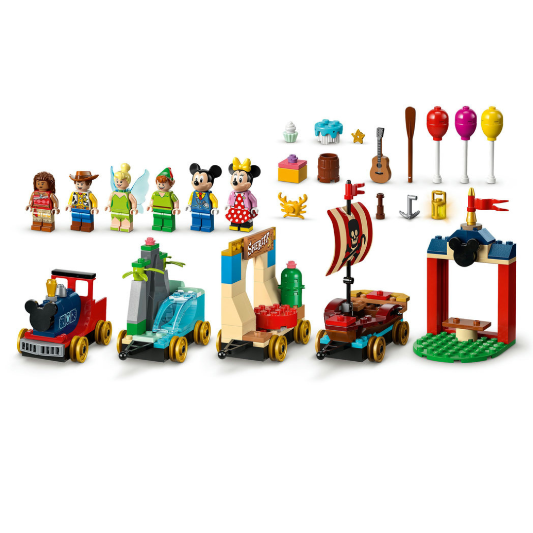 LEGO® Disney 100 Celebration Train 43212 Building Toy Kit, Ages 4+ (200 Pieces)