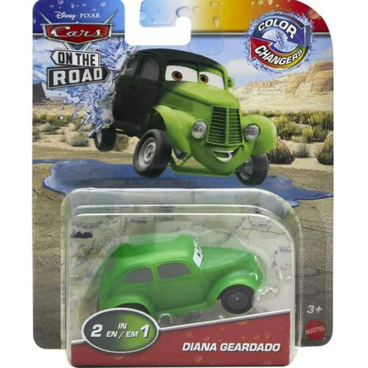 Disney Pixar Cars Color Changers On The Road Diana Geardado, Scale 1:55