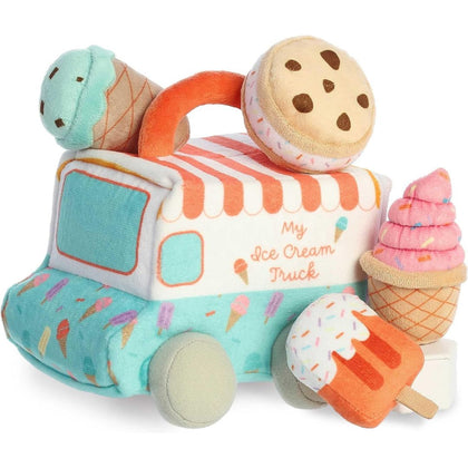 ebba™ Baby Talk™ My Ice Cream Truck™ 7 Inch Stuffed Activity Toy