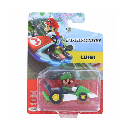 Jakks Pacific Super Mario Kart Racers Wave 5 Luigi Vehicle Race Car