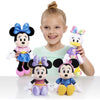 Disney Junior Minnie Mouse Gingham Skirt & Headband 10.5 Plush Toy