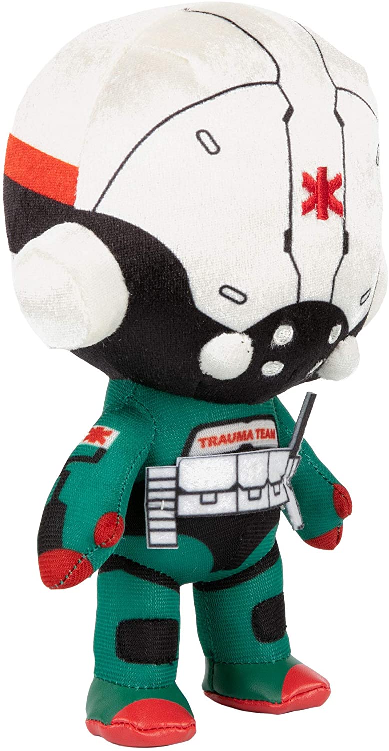 JINX Cyberpunk 2077 M8Z Trauma Team Security Specialist Plush Stuffed Toy, Multi-Colored, 8.75