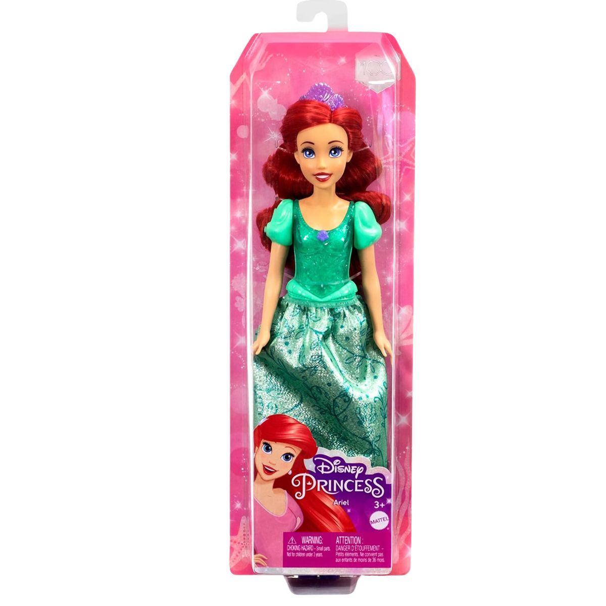 Mattel Disney Toys Fashion Doll 8-Pack with Accessories to Celebrate Mattel  Disney 100 Years, Inspired by Mattel Disney Movies